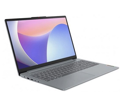 מחשב נייד בסיסי 15.6 אינץ' אינטל דור 12 קורא כרטיסים לנובו Lenovo 83ER004JIV IdeaPad Slim 3 15IAH8 15.6 Inch FHD Intel Core i5-12450H 8 Cores 12MB Cache 4.4GHz 8GB DDR5 256GB SSD SD Card Reader Arctic Grey Free Dos 